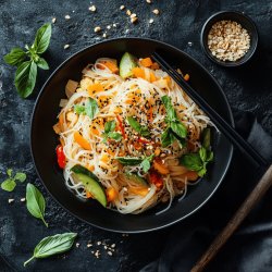 Pad Thai mit Gemüse