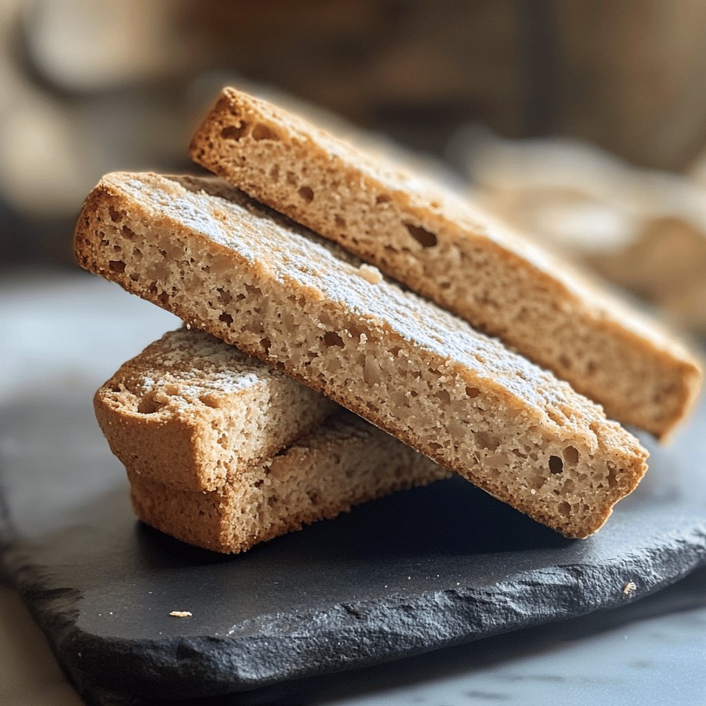 Klassische Mandelbiscotti