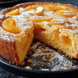 Einfacher Aprikosenkuchen