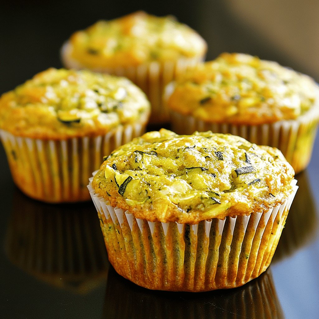 Leckere Zucchini-Muffins