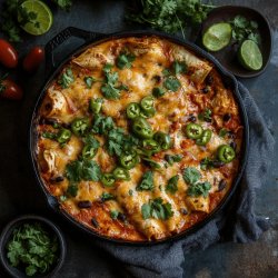 Einfaches Hähnchen-Enchilada-Rezept