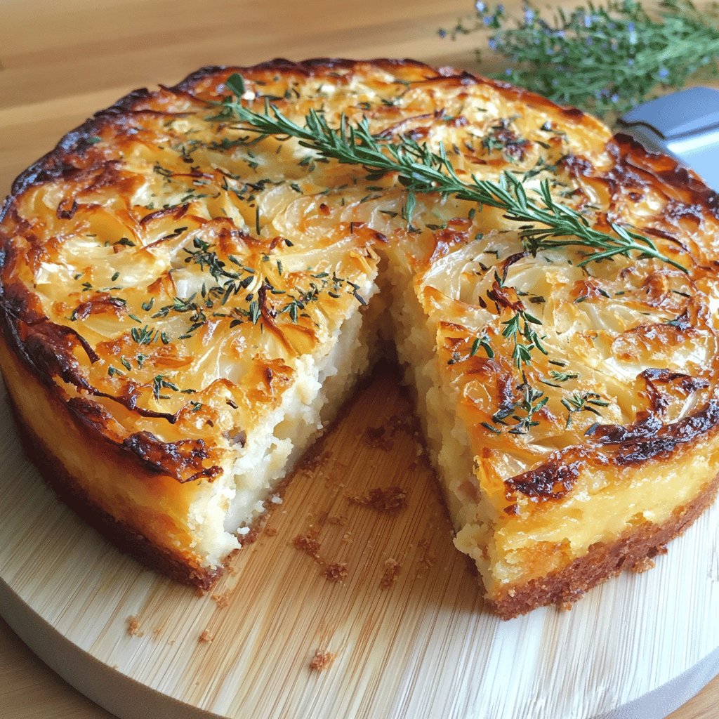 Klassischer Zwiebelkuchen