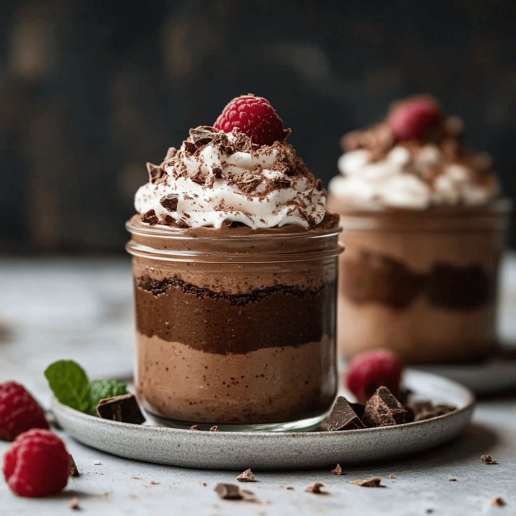 Vegane Mousse au Chocolat