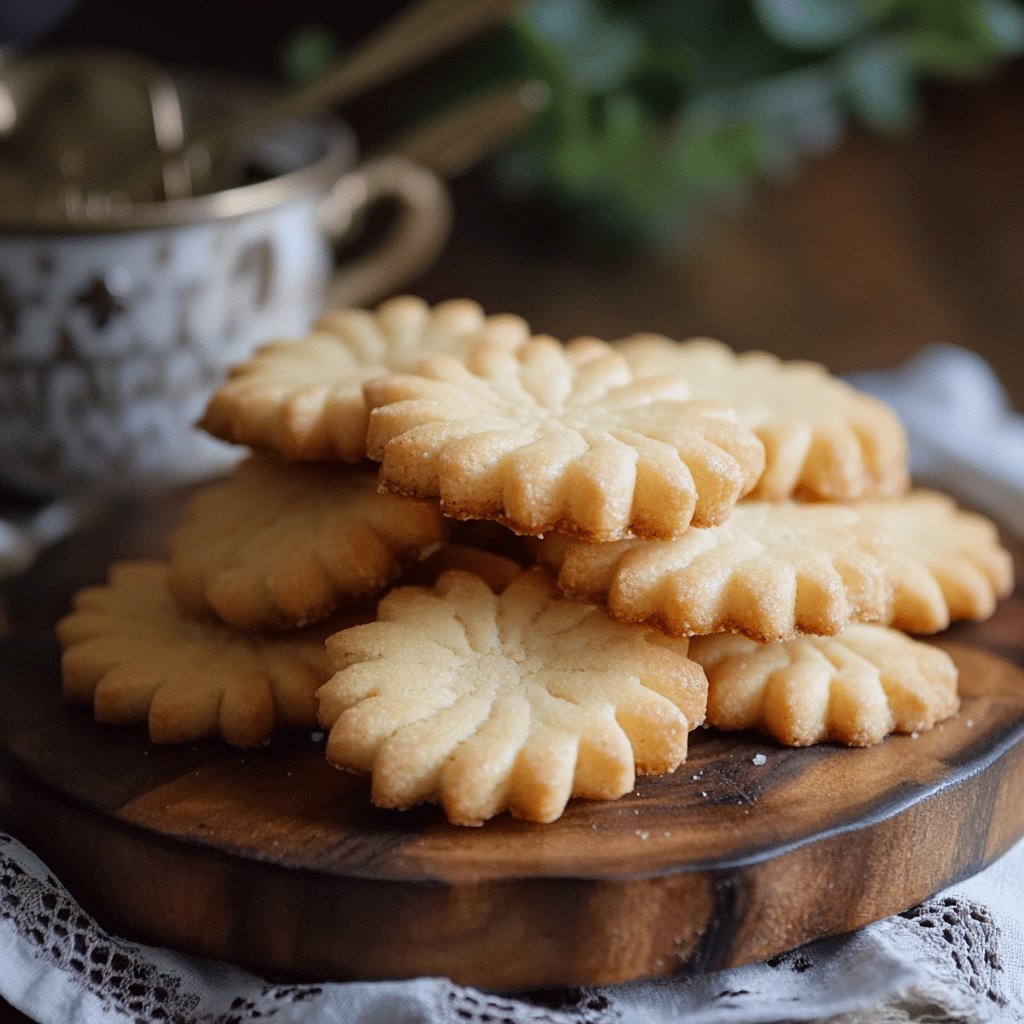 Einfache Butterplätzchen