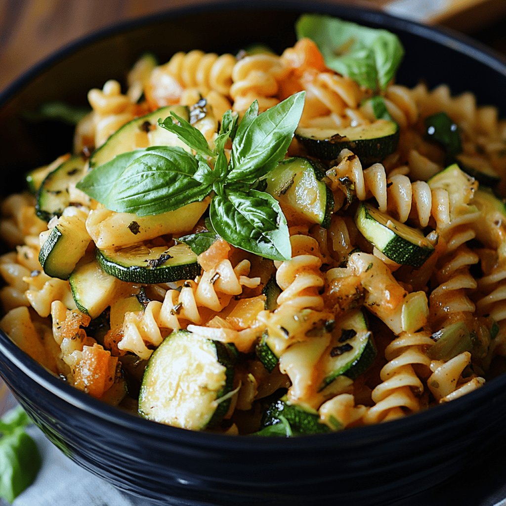 Frischer veganer Nudelsalat