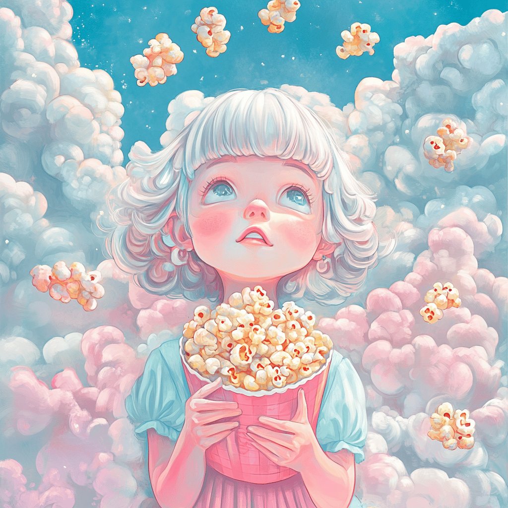 Süßes Mikrowellen-Popcorn