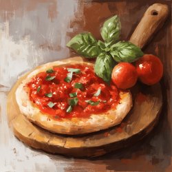 Klassische Tomatensoße für Pizza