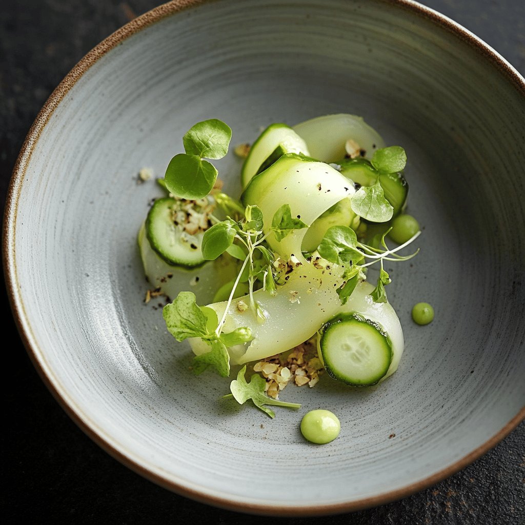 Klassischer Dänischer Gurkensalat