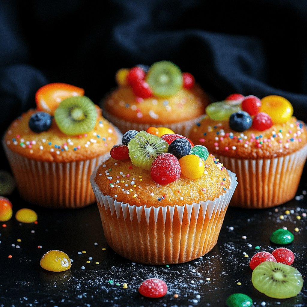 Erfrischende Fanta-Muffins