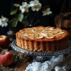 Klassische Apfeltorte