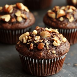 Glutenfreie Schoko-Nuss-Muffins