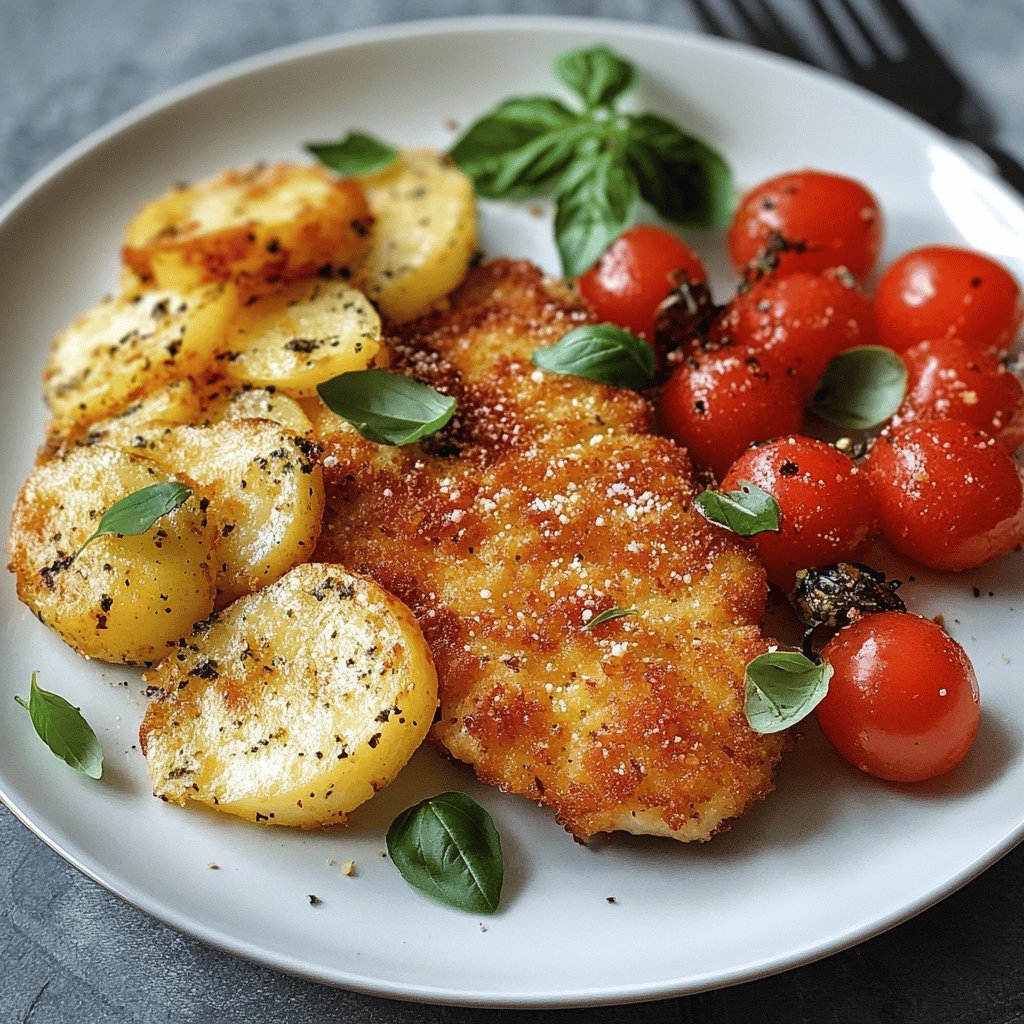 Klassisches Mailänder Schnitzel