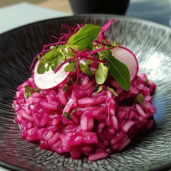 Cremiges Rote-Bete-Risotto