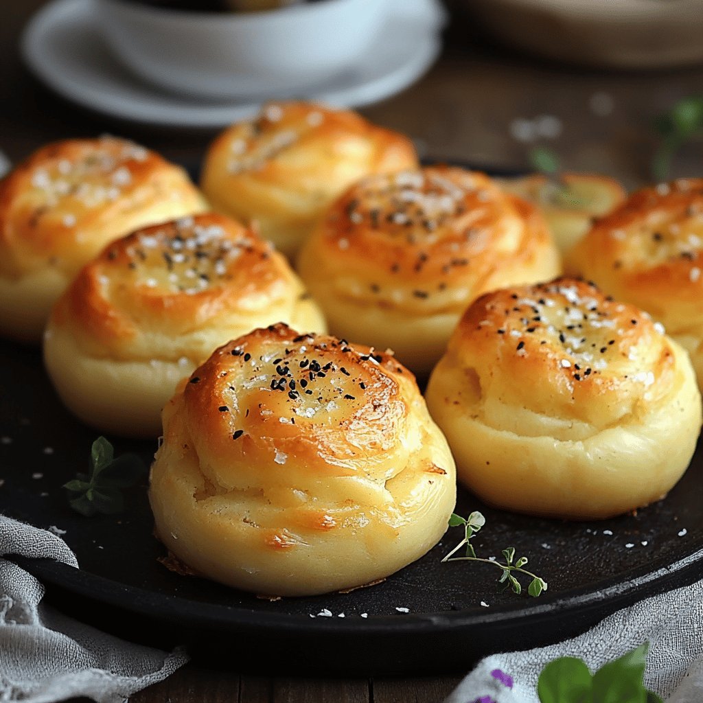 Kartoffelbrötchen mit knuspriger Kruste