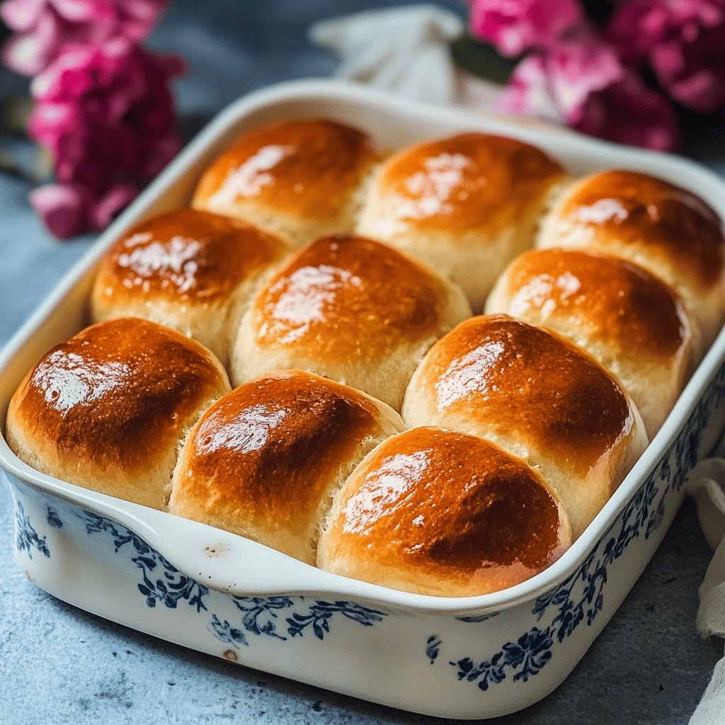 Einfaches Rezept für Weizenbrötchen