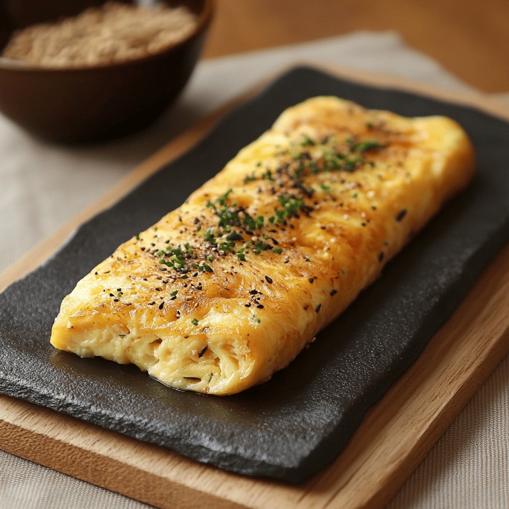 Japanisches Tamagoyaki-Omelett