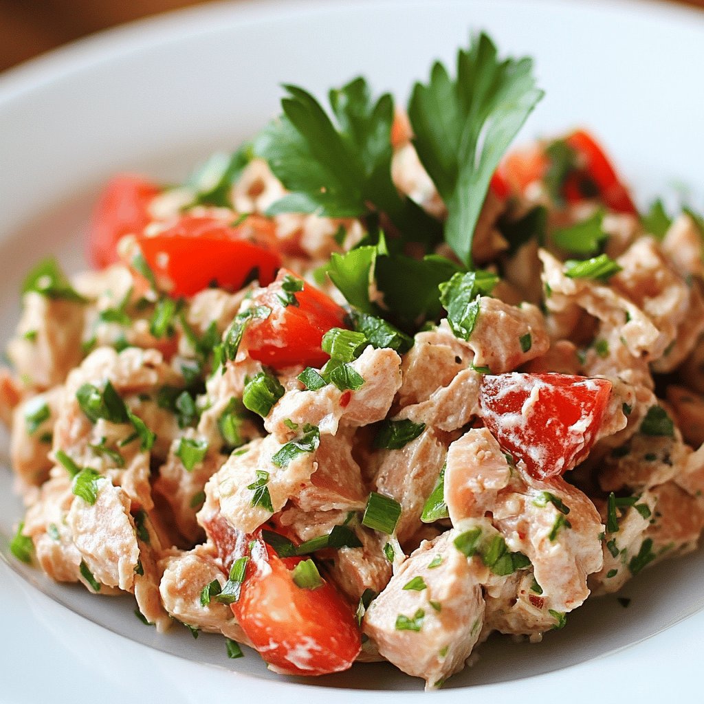 Köstlicher Thunfischsalat