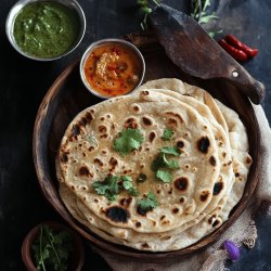 Klassisches Chapati Brot