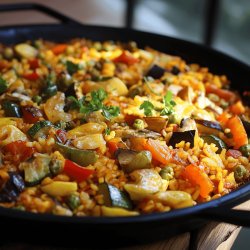 Leckere Gemüse-Paella