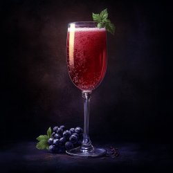 Erfrischender Kir Royal