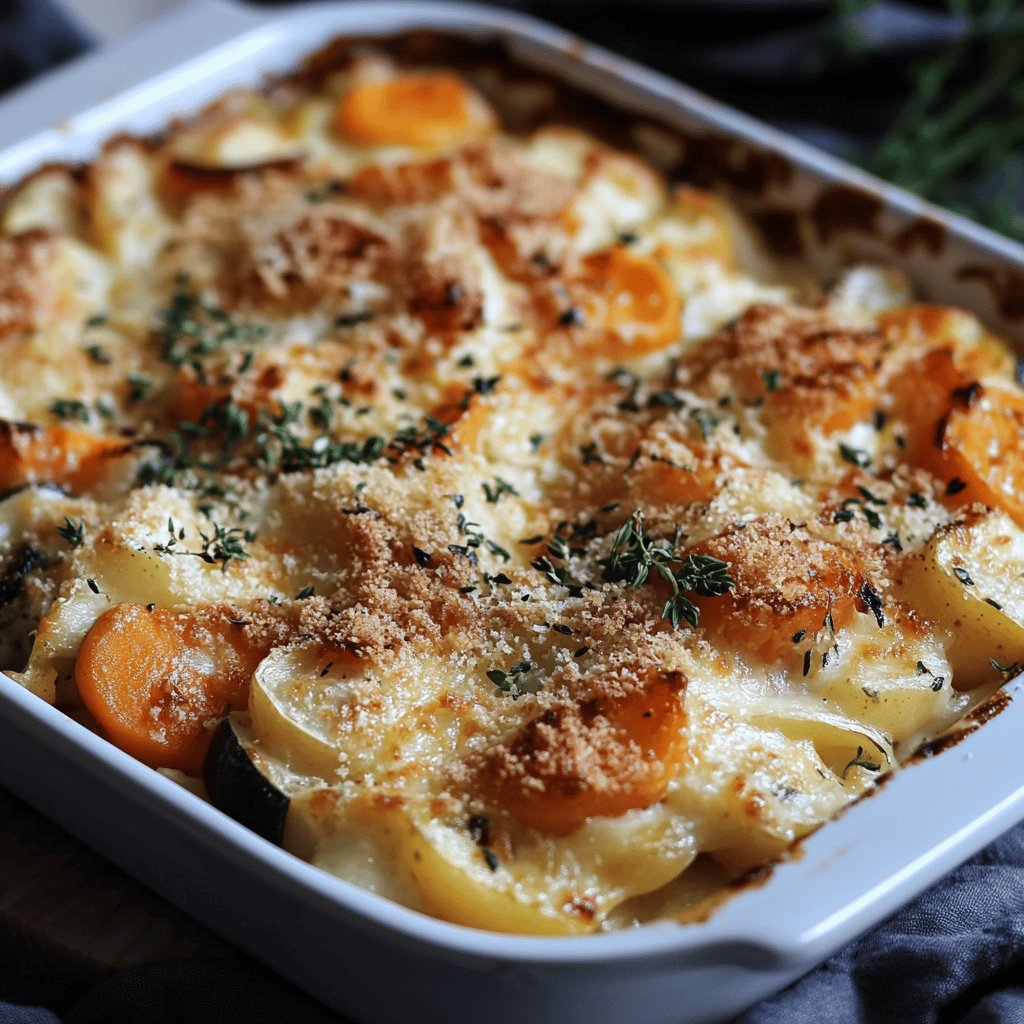 Köstliches Gemüsegratin