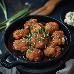 Knusprige Blumenkohl-Nuggets