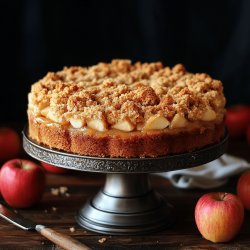 Klassischer Apfel-Streuselkuchen