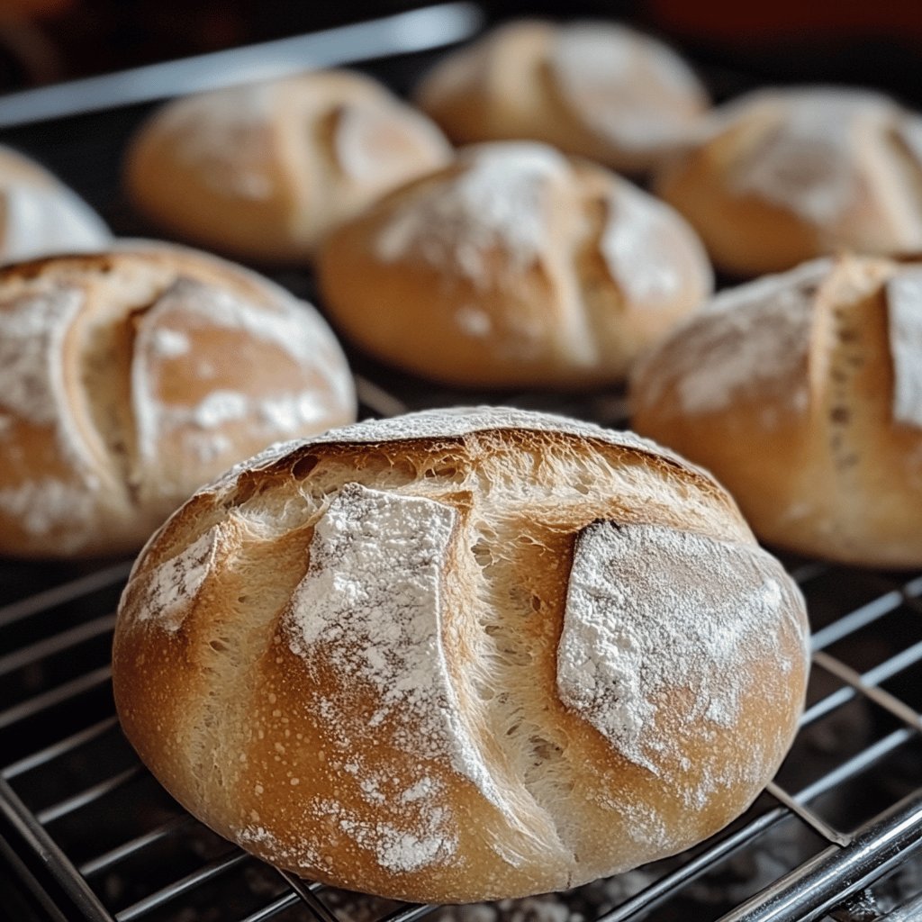 Traditionelle Vinschgauer Brötchen