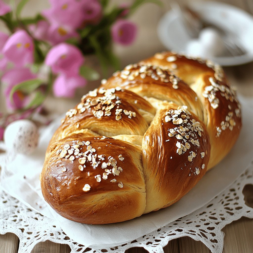 Traditionelles Osterbrot