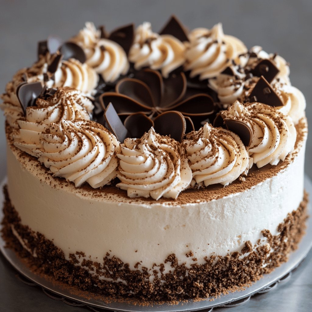 Cappuccino-Sahnetorte