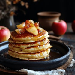 Ofengebackene Apfelpfannkuchen