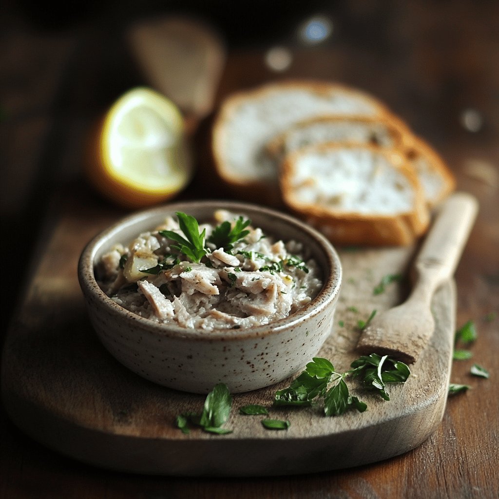 Traditionelle Rillettes aus Angers