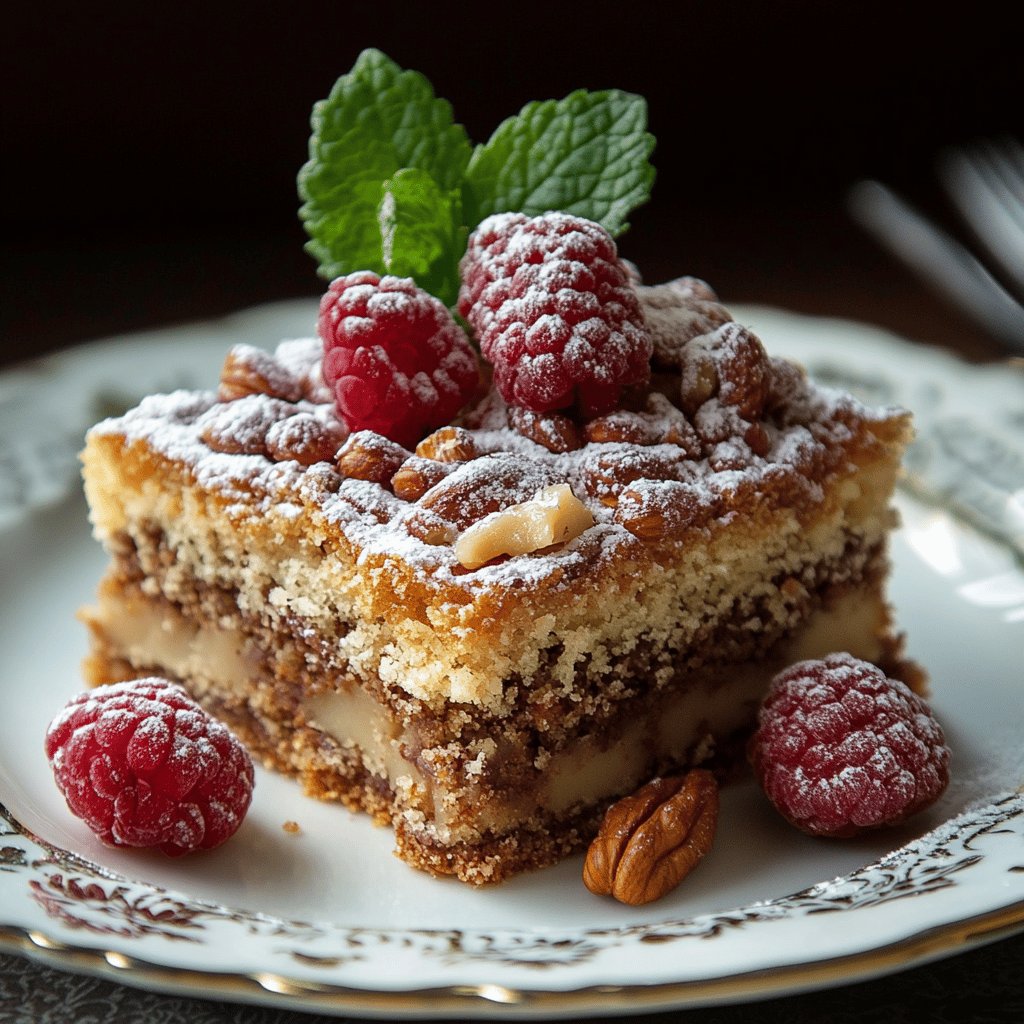 Klassischer Tiroler Nusskuchen