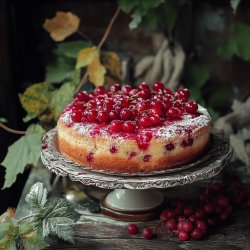 Klassischer Johannisbeerkuchen