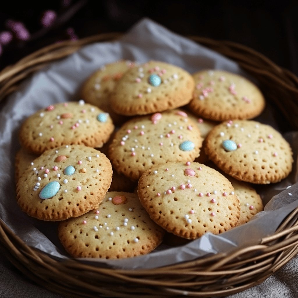 Einfaches Eierplätzchen-Rezept