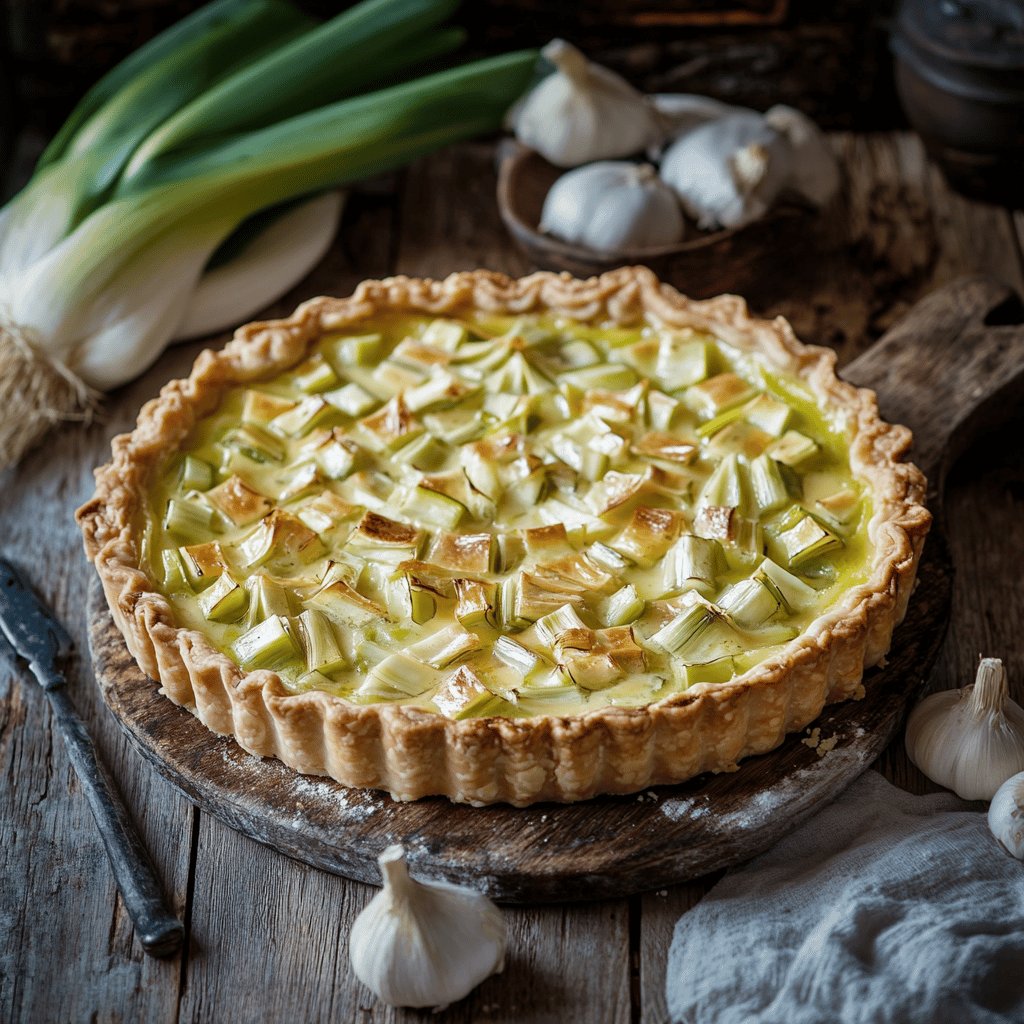 Köstliche Lauch-Quiche