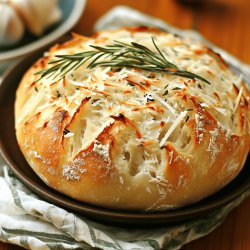 Parmesan-Knoblauch Brot zum Grillen