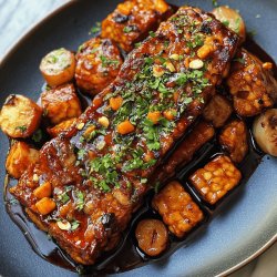 Herzhafter Tempeh-Braten