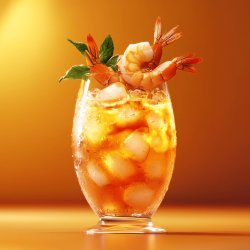 Klassischer Shrimps-Cocktail