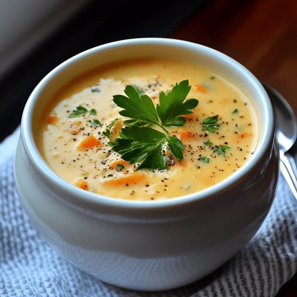 Cremige Gemüsesuppe