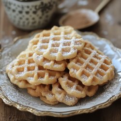 Knusprige Waffelkekse