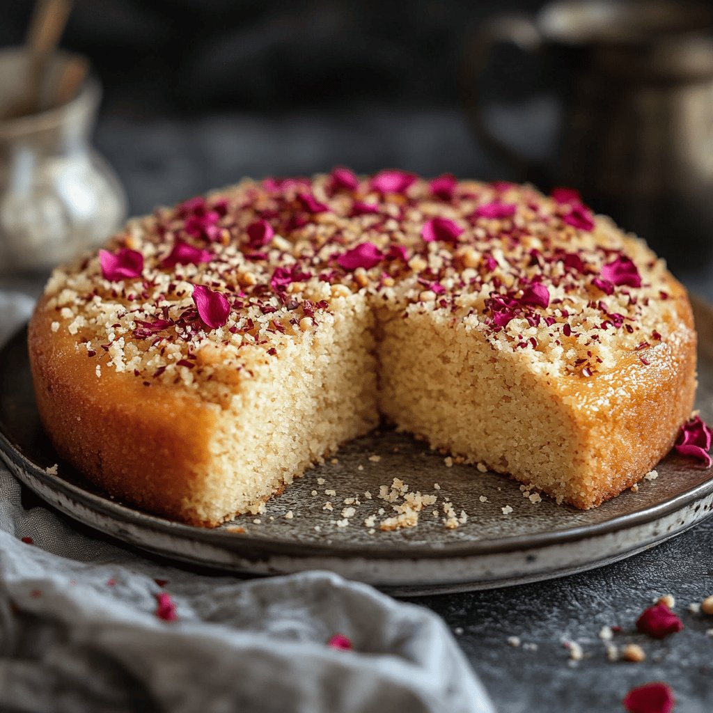 Traditioneller Grießkuchen