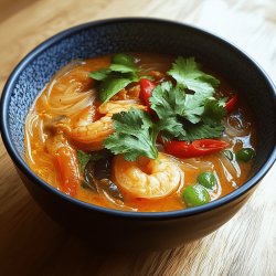 Schnelle Thai-Glasnudelsuppe