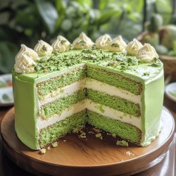 Traditioneller Pandan-Kuchen