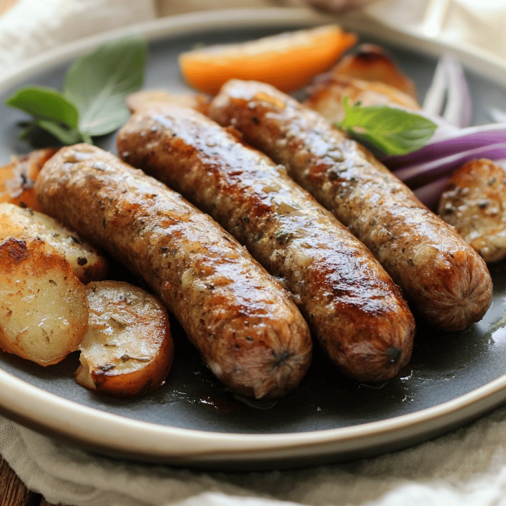 Hausgemachte Pfälzer Bratwurst