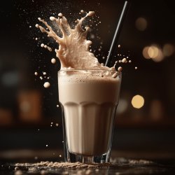 Eiweißreicher Shake ohne Zusätze