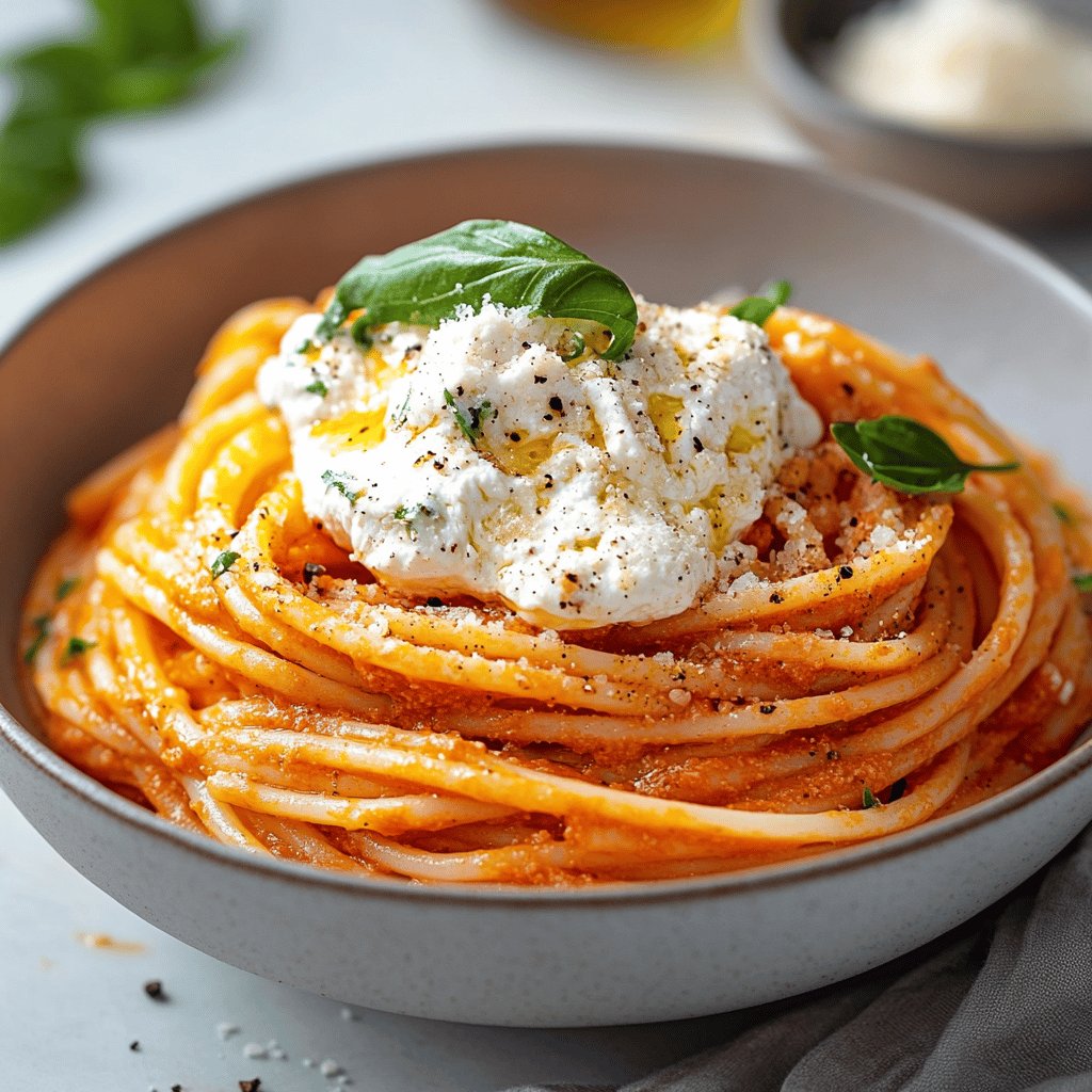 Cremige Ricotta-Pasta