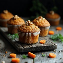 Saftige Karotten-Muffins