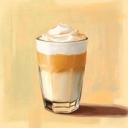 Klassischer Latte Macchiato