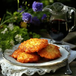 Zucchini-Käse Puffer